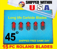 15x45 High Quality Roland Vinyl Cutter Plotter Blades Fast Shipping