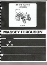 Massey Ferguson 1040 Tractor Diesel Compact Parts Manual Catalog