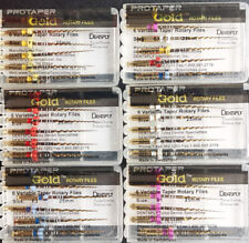 Sale Dentsply Protaper Gold Rotary Files F1f2f3s1s2sx-f3 6 Files Packs
