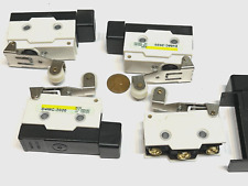 4 Pieces D4mc-2020 Limit Switch Roller Lever Spdt 10a 480v 12v E12