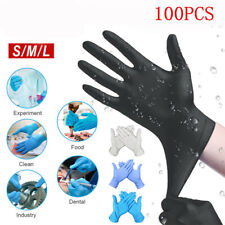 100pcs Workshop Comfortable Mechanic Nitrile Gloves Household Cleaning Universal