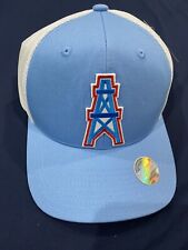Throwback Houston Oilers Vintage Luv Ya Blue White Mesh Hat Cap Snapback New 