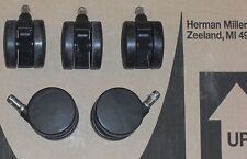 Five Bb Standard Casters Wheels For Herman Miller Aeron Mirra Embody Sayl Chair