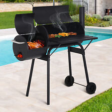 43 Outdoor Bbq Grill Charcoal Barbecue Pit Patio Backyard Meat Cooker Smoker