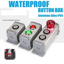 22mm Aluminium Alloy Metal Push Button Switch Box With Outdoor Power Control Box