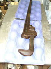 Vintage The Ridge Tool Co. Ohio U.s.a 36 Ridgid Pipe Wrench Heavy Duty