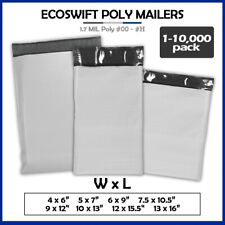 Poly Mailers 1.70mil Shipping Envelope Plastic Mailing Bags Sealing Choose Size
