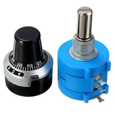 5k Ohm With Turn Counting Dial Rotary Potentiometer Pot 10 Turn 3590s-2-502l