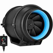Ipower 468 Inch Inline Duct Fan Ventilation Quiet Hvac Exhaust Blower Kit