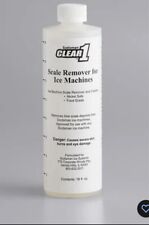 Scotsman Clear 1 Scale Remover Cleaner For Ice Machines 19-0653-01 16oz