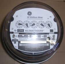 Ge- Electric Watthour Meter Kwh Type I70s I-70s Fm 2s 240v 200a 5 Pointer