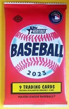 2023 Topps Heritage Baseball Base Rcs 1-200 Complete Your Set - You Pick Card
