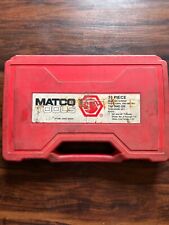 Matco Tools 76pc Machine Screw Fractional Metric Tap And Die Set 676td