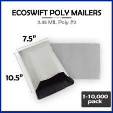 1-10000 7.5x9.5 Ecoswift Poly Mailers Envelope Plastic Shipping Bags 2.35 Mil