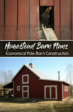 27 Small Farm Barn Designs - Complete Pole-barn Building Plans B-11