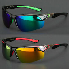Polarized Hd Sport Wrap Men Cycling Golf Ski Sunglasses Fishing Driving Glasses