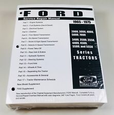 Ford 3500 3550 4400 4500 5500 Tractor Service Shop Manual 1965-1975