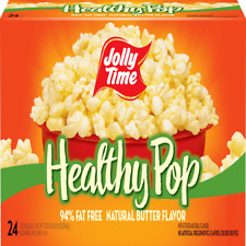 Butter Sea Salt Healthy Pop Microwave Popcorn 3 Oz 24 Count