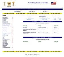 Public Safety Executive Association Domain Name Files And Members.