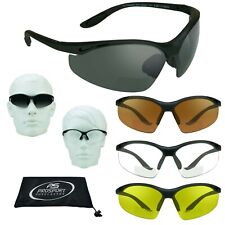 Z87 Safety Bifocal Sunglass Men Women Sport Sun Readers Tinted Bi-focal Glasses