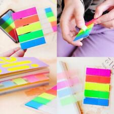 500pcs Fluorescence Sticky Notes Memo Flags Bookmark New Marker Stickers 2022
