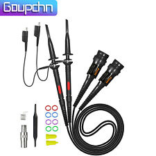 200mhz Oscilloscope Clip Probes Fully Insulated Bnc End Probe With Accessory Kit