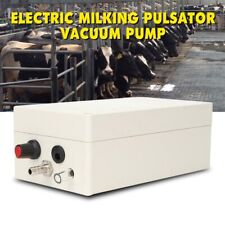 Electric Milking Pulsator Vacuum Pump Air Cow Milking Machine Milker Goat Us