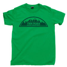 Twin Peaks Sheriff Department T Shirt Bang Bang Bar Double R Diner Owl Cave Tee