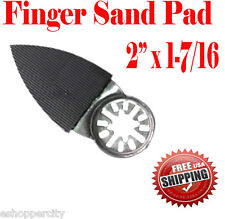 Oscillating Multi Tool Finger Sanding Pad For Chicago Makita Ridgid Ryobi Bosch
