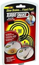 Turbo Cleaner Sink Snake Dredger Unclog Drain Hair Fixed Brush Removal Tool New