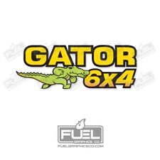 Gator 6x4 Utility Vehicle Premium Vinyl Decal Sticker - Utv Tailgate Decal