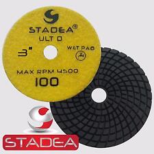Stadea Granite Polishing Pads 3 Diamond Pads For Granite Quartz Stones Polish