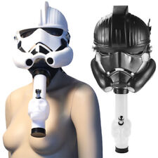 Tiktok Hit Star Wars Stormtrooper Gas Mask Bong Hookah Shisha Smoke Smoking Pipe