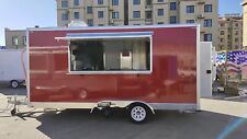 New 7x14 Food Concession Trailer Everything Included Ship From Austin Tx