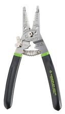 Greenlee Stainless Steel Wire Strippercuttercrimper Solid Stranded 10-20 Awg