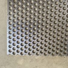 12 Round Hole 26 X 24 18 Thick Perforated 11 Gauge Aluminum Sheet Metal