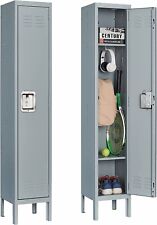 Single Door Metal Locker Steel Storage Cabinetoffice School Gym Metal Cabinet