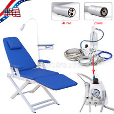 Dental Chair Led Light Portable Dental Turbine Unit 3way Syringe Pedal 24holes