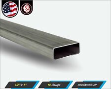 12 X 1 Rectangular Metal Tube - Mild Steel - 16 Gauge - Erw 24 Long