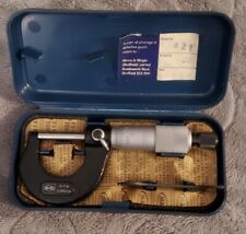 Moore Wright 965 B Caliper Micrometer 0-1 0.0001 Sheffield England Wcase