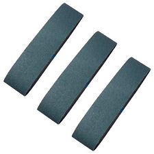 4 X 36 Premium Green Zirconia Sanding Belts 36 Grit Metal Grinding -3 Pack