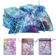 50 100 Coralline Organza Gift Bag Jewelry Pouch Wedding Favor Party 3x4 5x7