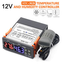 Digital Thermostat Temperature Humidity Controller Incubator Thermometer Dc 12v