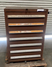 Stanley Vidmar 7 Drawers Cabinet Tool Box Storage Heavy Duty 30 X 27-12 X 44.5