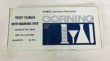 Mip Corning Pyrex Test Tubes W Marking Spots 24 Pack B4