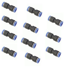 10x 516 Od Tube Pneumatic Straight Union Connector Push To Connect Air Fitting