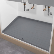 Under Sink Mat Silicone Under Sink Mats For Kitchen Waterproof Cabinet Drip Tray