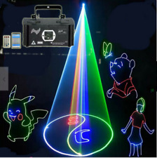 3d 4d Rgb Laser Light Show Stage Light 1w2w Bluetooth Remote Disco Party Light