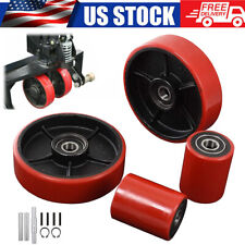 Pallet Jack Lift Truck Steer Load Wheels Replacement Kits With Bearings Id 20mm