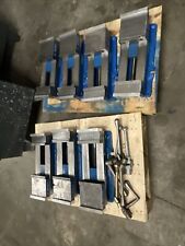 Lot 7 D688 6 With 8.8 Jaw Opening Manual Machine Vise New Paint Hh30